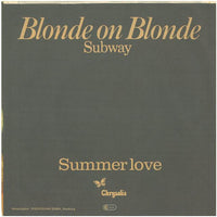 Blonde On Blonde : Subway (7", Single)