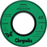 Blonde On Blonde : Subway (7", Single)