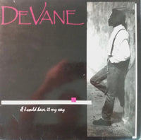 Ronny De Vane : If I Could Have It My Way (12", Single)