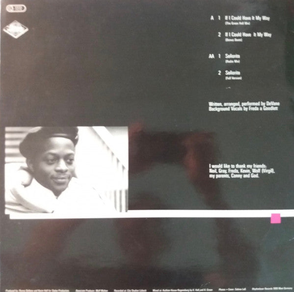 Ronny De Vane : If I Could Have It My Way (12", Single)
