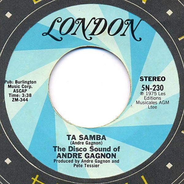 The Disco Sound Of Andre Gagnon* : Wow / Ta Samba (7", Single)