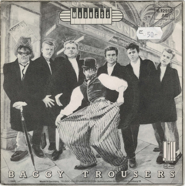 Madness : Baggy Trousers (7", Single)