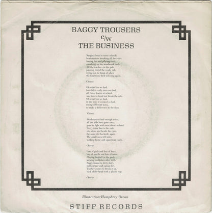 Madness : Baggy Trousers (7", Single)