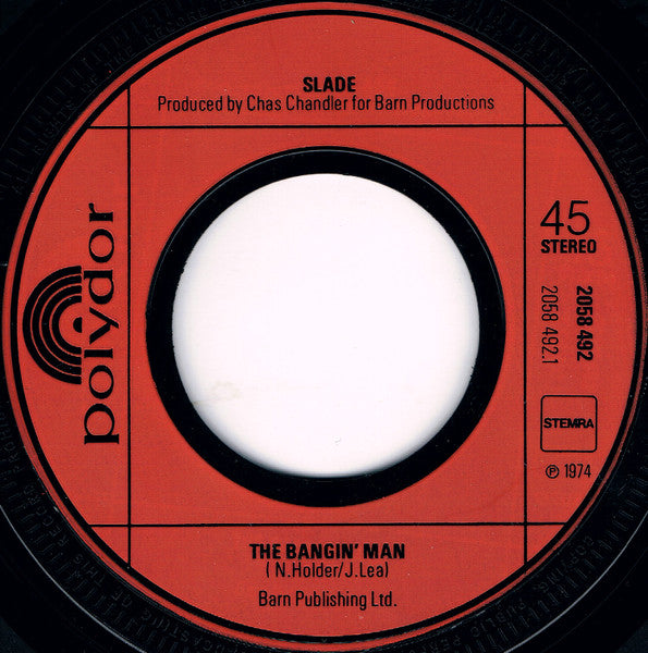 Slade : The Bangin' Man (7", Single)