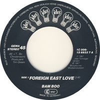 Bam Boo (2) : Foreign East Love (7", Single)