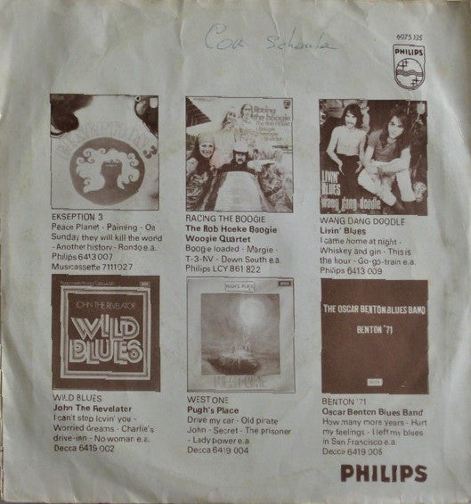 Livin' Blues : L.B. Boogie / Johnny W. (7", Pap)