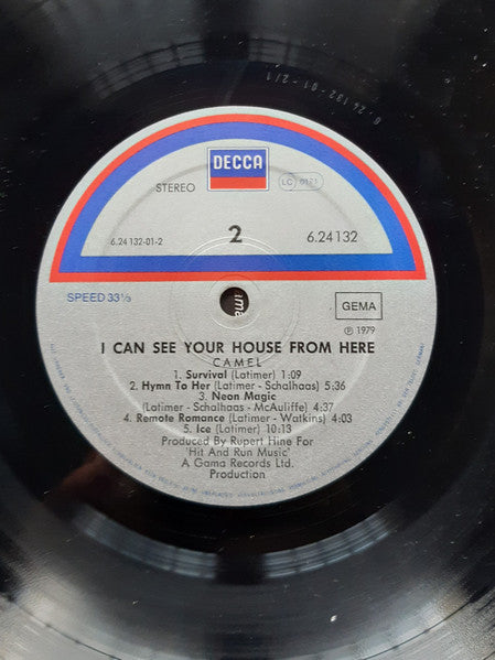 Camel : I Can See Your House From Here (LP, Album, RE)