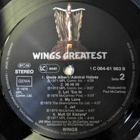 Wings (2) : Wings Greatest (LP, Comp)