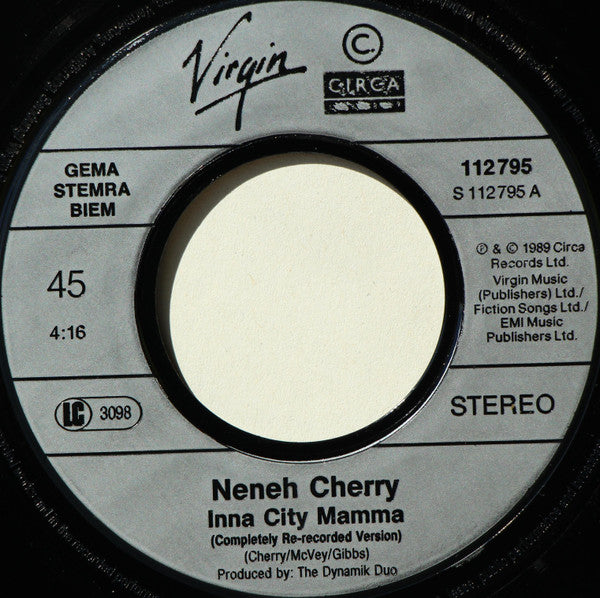Neneh Cherry : Inna City Mamma (7", Single)