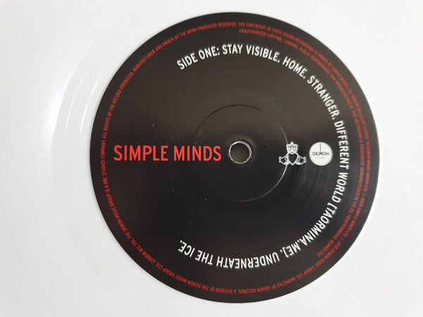 Simple Minds : Black & White 050505 (LP, Album, RE, Whi)