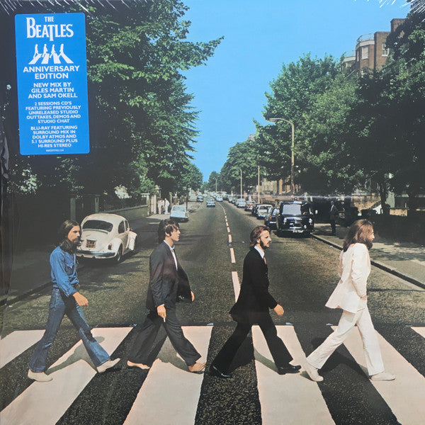 The Beatles : Abbey Road (CD, Album, RE, Rem + 2xCD, Ses + Blu-ray, Blu-ray-)