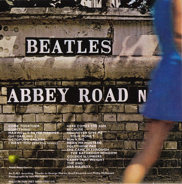 The Beatles : Abbey Road (CD, Album, RE, Rem + 2xCD, Ses + Blu-ray, Blu-ray-)