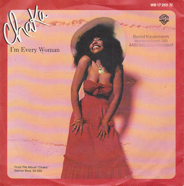 Chaka Khan : I'm Every Woman (7", Single)