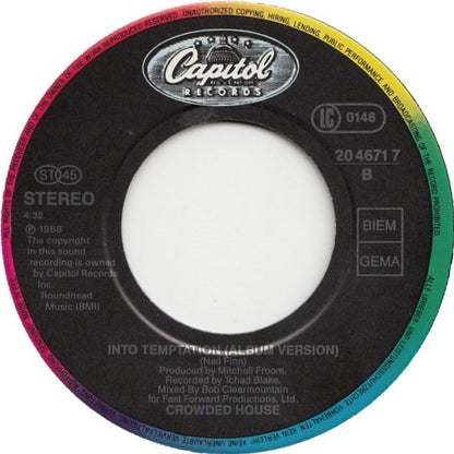 Crowded House : Weather With You (7", Single)