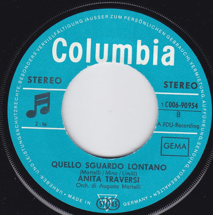 Anita Traversi : Mago Della Pioggia / Quello Sguardo Lontano (7")