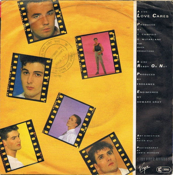 Endgames : Love Cares (7", Single)