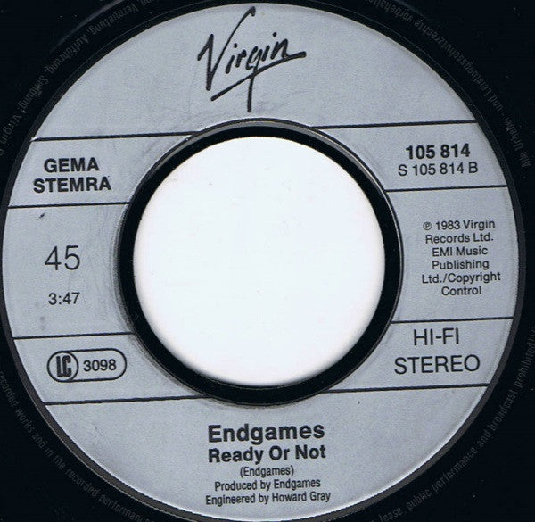 Endgames : Love Cares (7", Single)