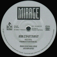 Mirage (12) : Pump Up The...Jack Mix V (12", P/Mixed)