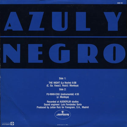 Azul Y Negro : La Noche (12", Maxi)