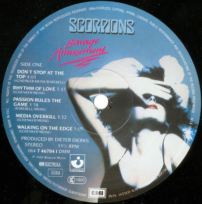 Scorpions : Savage Amusement (LP, Album)