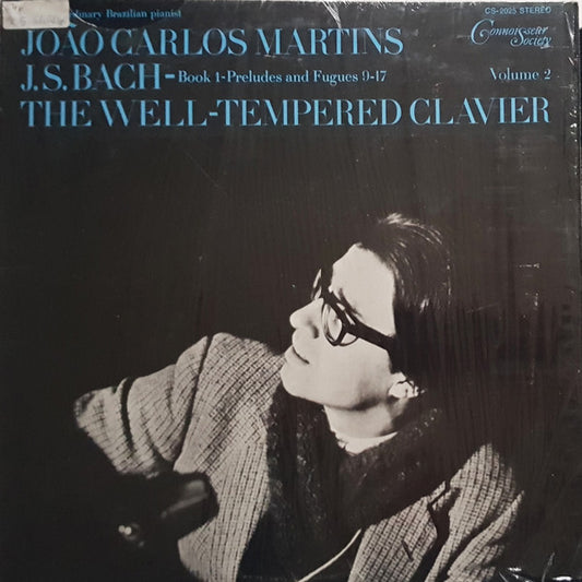 João Carlos Martins, Johann Sebastian Bach :  Book 1- Preludes And Fugues 9-17  The Well-Tempered Clavier (LP, Album, RE)