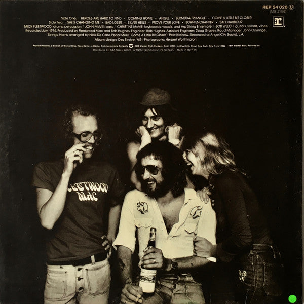 Fleetwood Mac : Heroes Are Hard To Find (LP, Album, No )