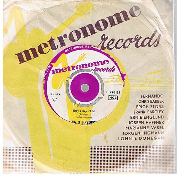 Nina & Frederik : Mary's Boy Child / Oh, Sinner Man! (7", Single)