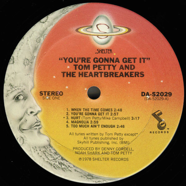 Tom Petty And The Heartbreakers : You're Gonna Get It! (LP, Album)