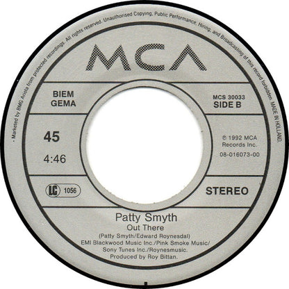 Patty Smyth With Don Henley : Sometimes Love Just Ain't Enough (7", Single)