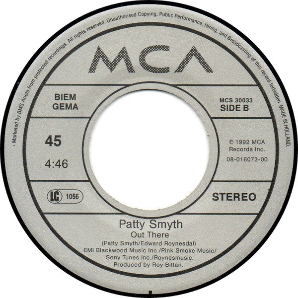 Patty Smyth With Don Henley : Sometimes Love Just Ain't Enough (7", Single)