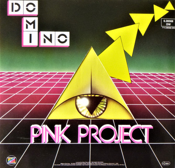 Pink Project : Domino (2xLP, Album, Die)