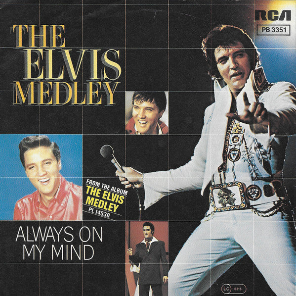 Elvis Presley : The Elvis Medley (7", Single)
