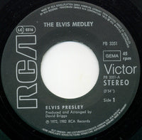 Elvis Presley : The Elvis Medley (7", Single)