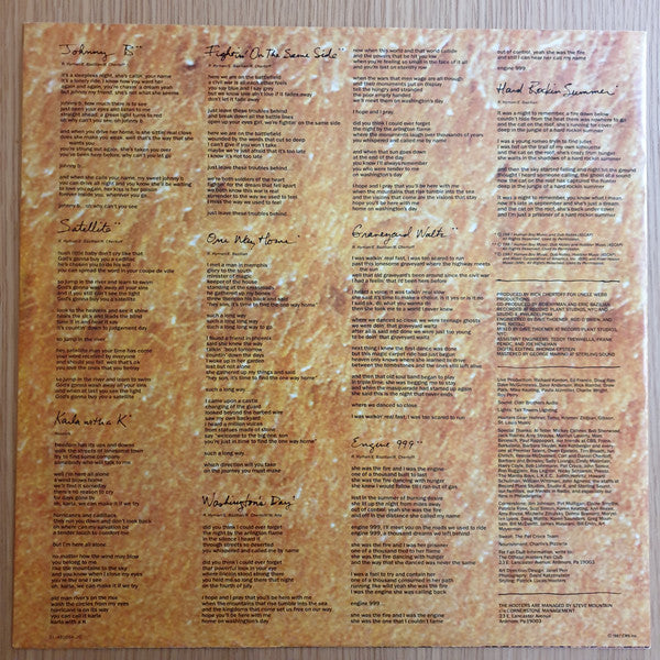 The Hooters : One Way Home (LP, Album)