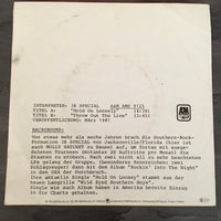 38 Special (2) : Hold On Loosely (7", Single, Promo)