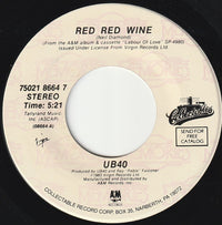 UB40 : Red Red Wine / I Got You Babe (7")