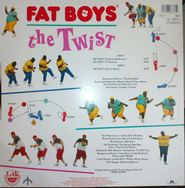 Fat Boys : The Twist (12", Single)