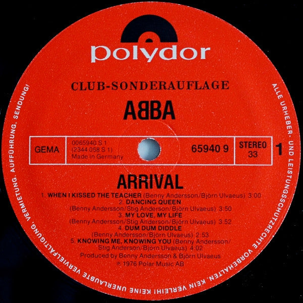 ABBA : Arrival (LP, Album, Club)