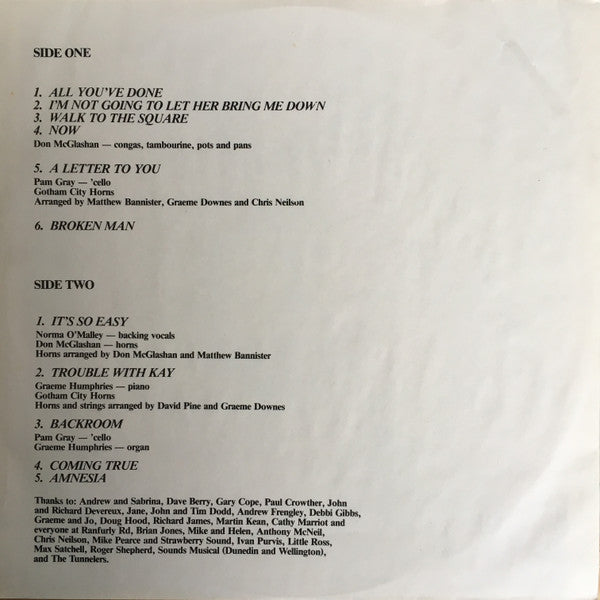 Sneaky Feelings : Sentimental Education (LP, Album)