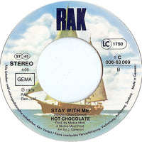 Hot Chocolate : Going Through The Motions (7", Single)