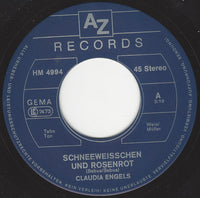 Claudia Engels : Schneeweißchen Und Rosenrot (7", Single)