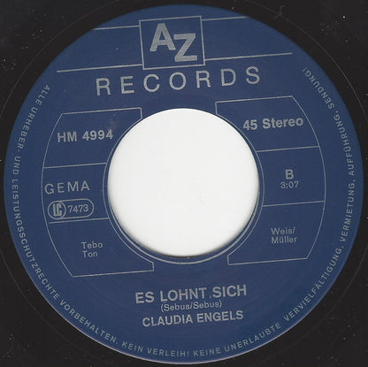 Claudia Engels : Schneeweißchen Und Rosenrot (7", Single)