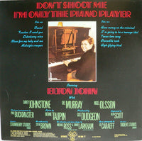 Elton John : Don't Shoot Me I'm Only The Piano Player (LP, Album, Gat)
