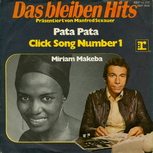 Miriam Makeba : Pata Pata / Click Song Number 1 (7")