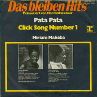 Miriam Makeba : Pata Pata / Click Song Number 1 (7")
