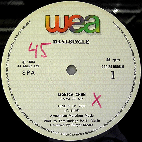 Monica Chen : Funk It Up (12", Maxi)