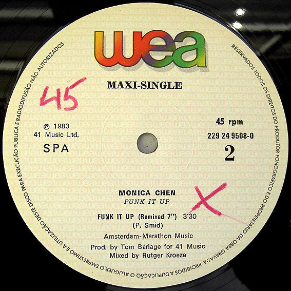 Monica Chen : Funk It Up (12", Maxi)