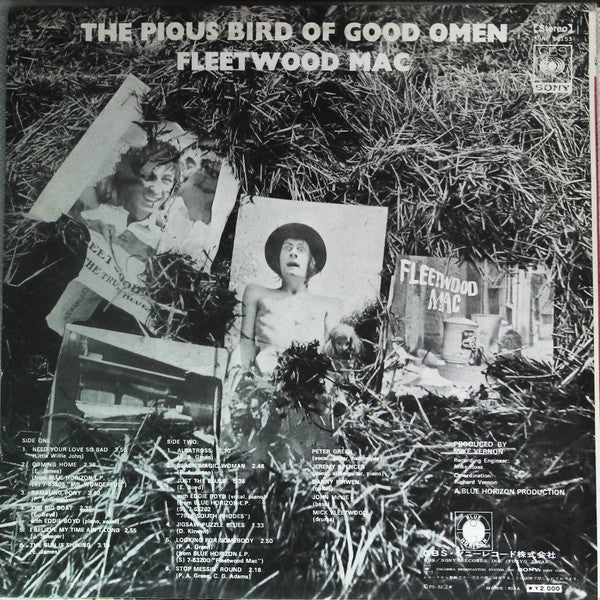 Fleetwood Mac : The Pious Bird Of Good Omen (LP, Comp, RE)