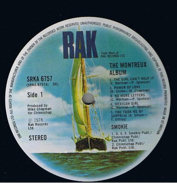 Smokie : The Montreux Album (LP, Album, Gat)