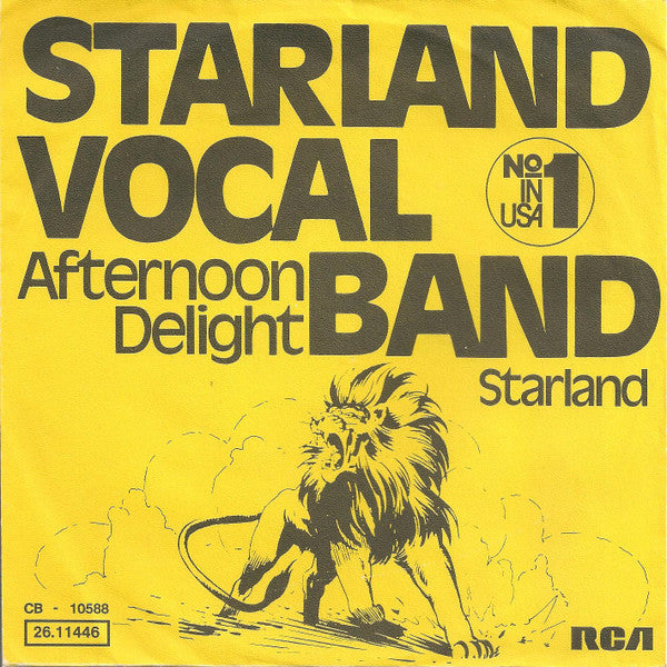 Starland Vocal Band : Afternoon Delight (7", Single)